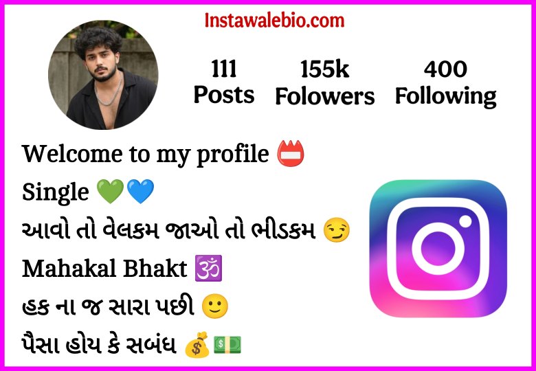 Instagram Bio In Gujarati 