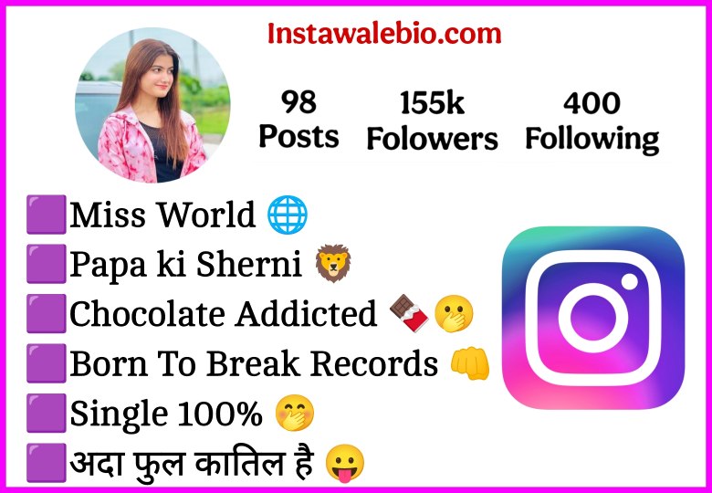 Bio For Instagram For Girl Attitude