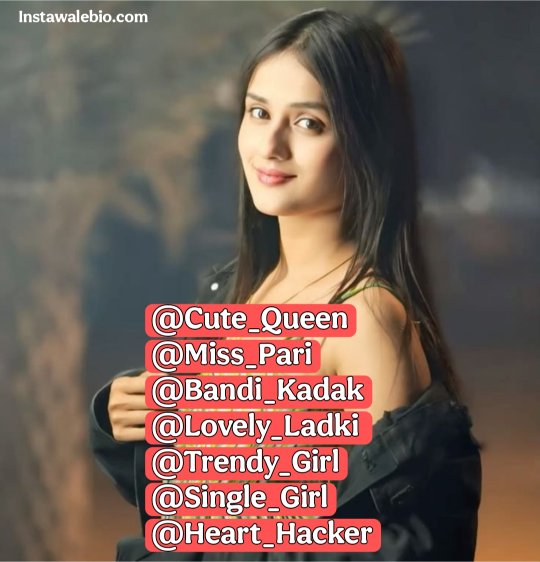 Instagram Id Names For Girls