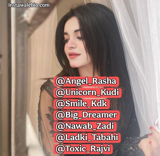 Unique Instagram Username For Girls