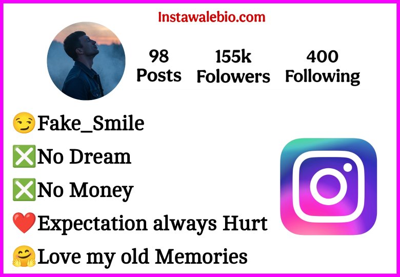 Sad Bio For Instagram For Boys