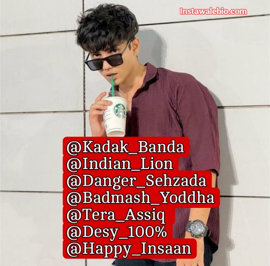 Cool Instagram Username For Boys