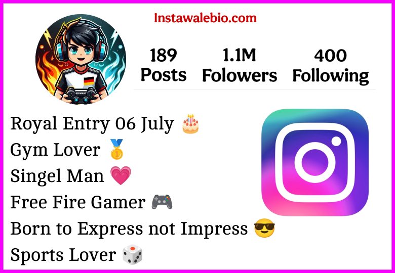 Instagram Bio For Gamers