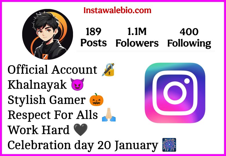 Instagram Bio For Gamer
