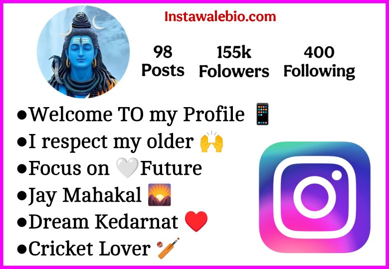 Mahakal Bio For Instagram