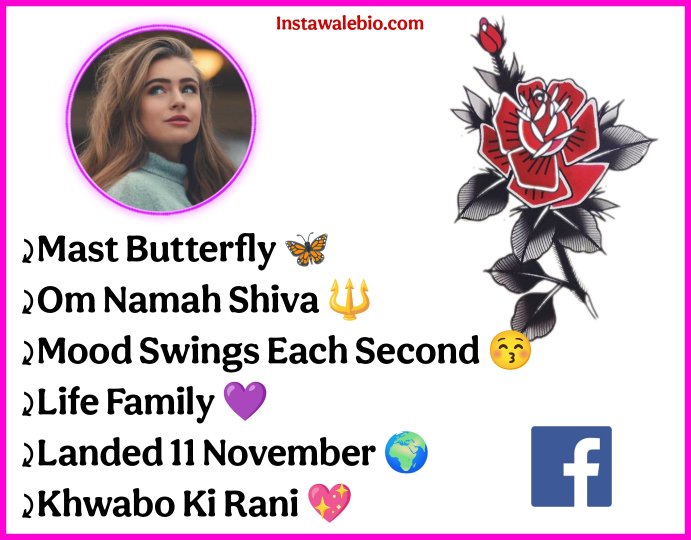 Facebook Bio For Girls Attitude